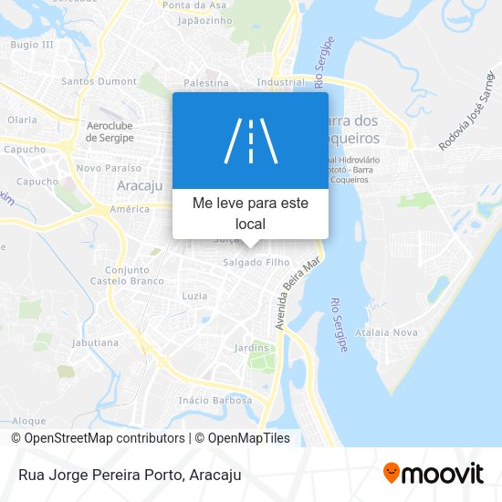 Rua Jorge Pereira Porto mapa