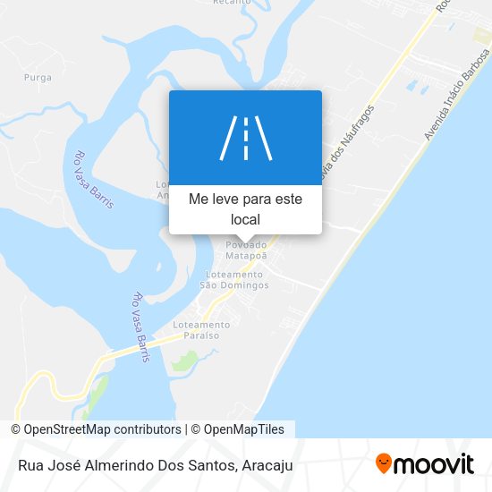 Rua José Almerindo Dos Santos mapa