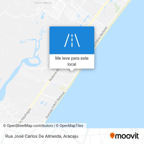 Rua José Carlos De Almeida mapa
