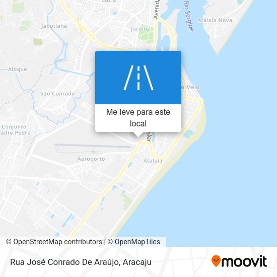 Rua José Conrado De Araújo mapa