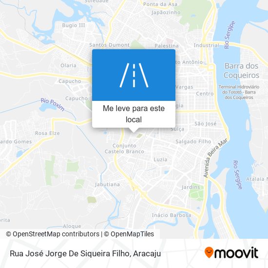 Rua José Jorge De Siqueira Filho mapa