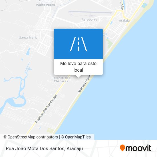 Rua João Mota Dos Santos mapa