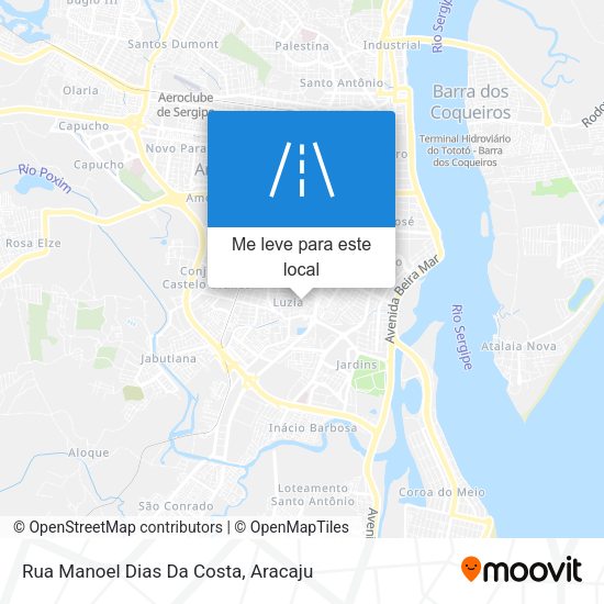 Rua Manoel Dias Da Costa mapa