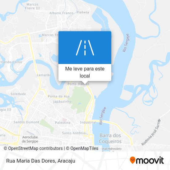 Rua Maria Das Dores mapa