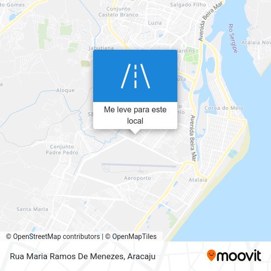 Rua Maria Ramos De Menezes mapa