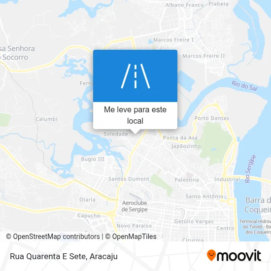 Rua Quarenta E Sete mapa