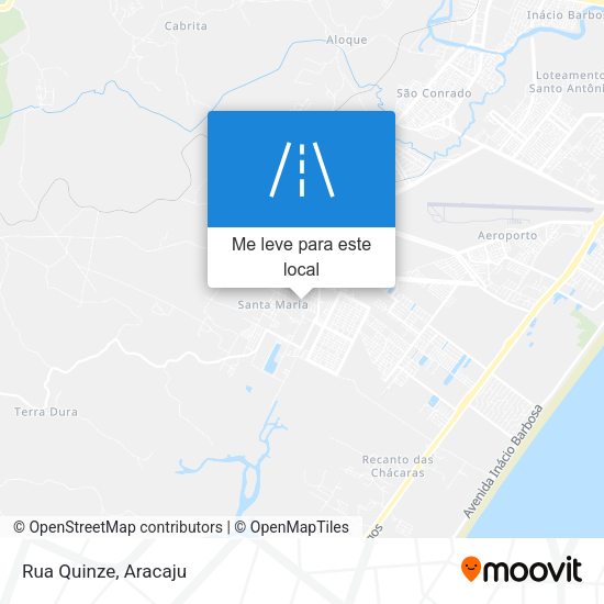 Rua Quinze mapa