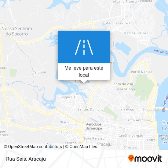 Rua Seis mapa