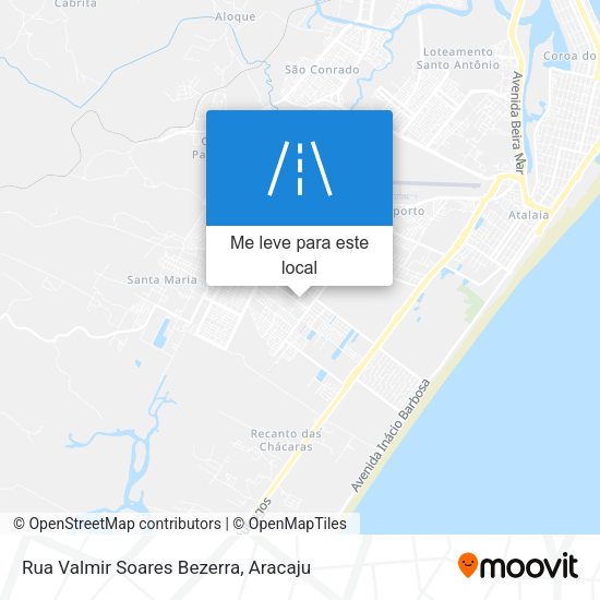 Rua Valmir Soares Bezerra mapa