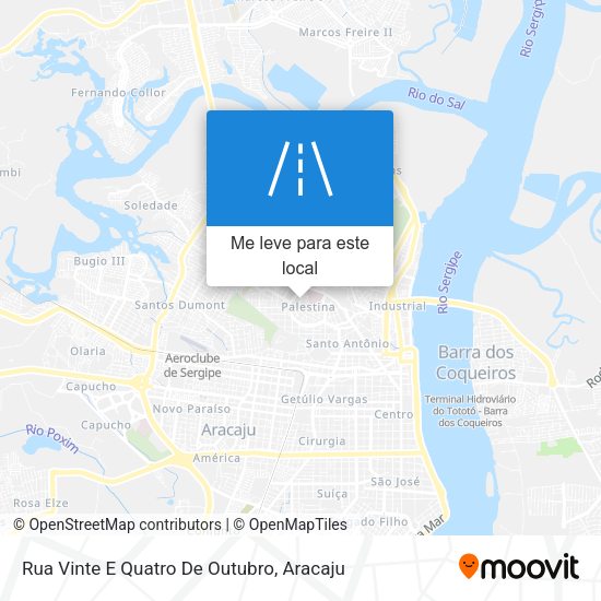 Rua Vinte E Quatro De Outubro mapa