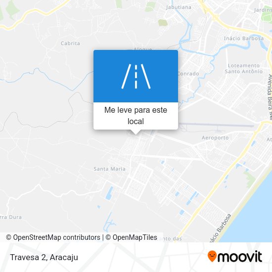 Travesa 2 mapa