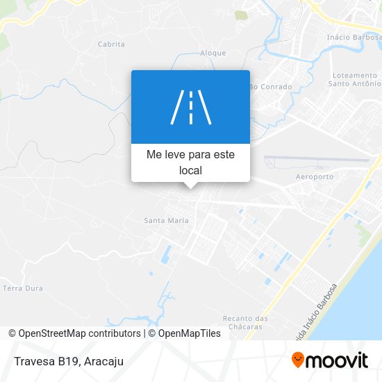 Travesa B19 mapa