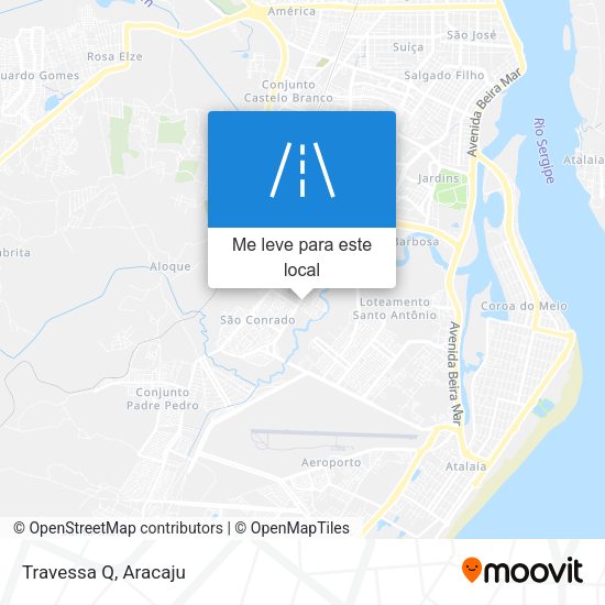 Travessa Q mapa