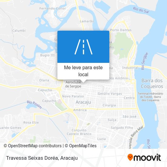 Travessa Seixas Doréa mapa