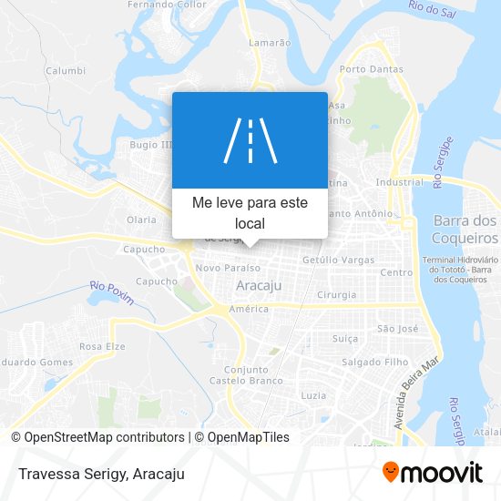 Travessa Serigy mapa