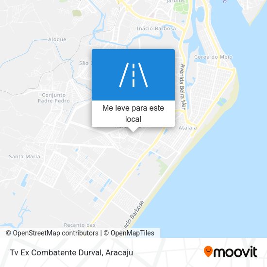 Tv Ex Combatente Durval mapa