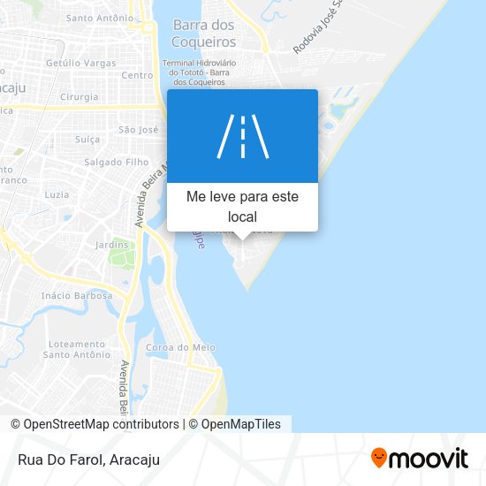 Rua Do Farol mapa