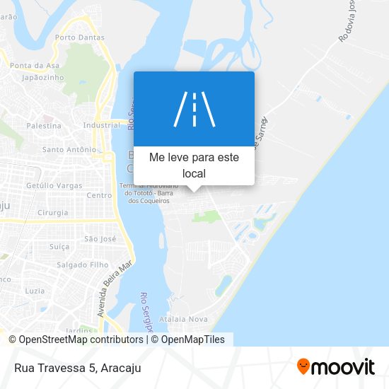 Rua Travessa 5 mapa