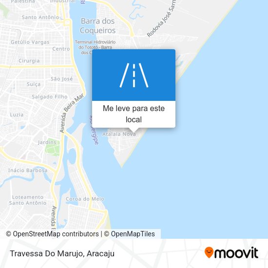Travessa Do Marujo mapa