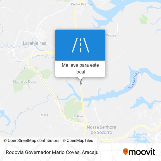Rodovia Governador Mário Covas mapa