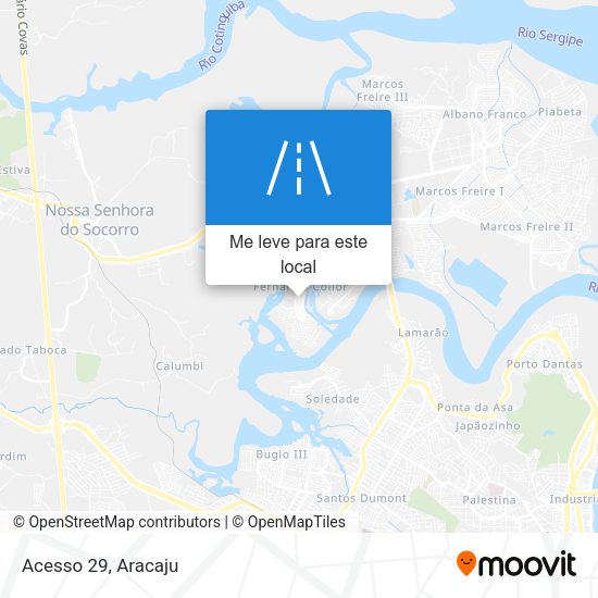 Acesso 29 mapa