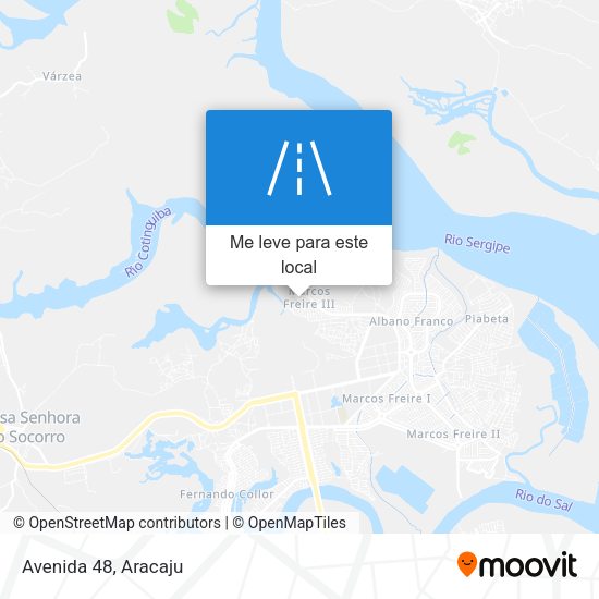 Avenida 48 mapa