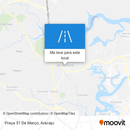 Praça 31 De Março mapa