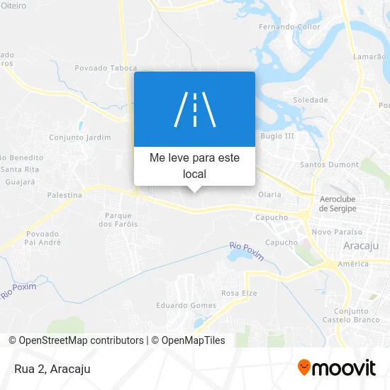 Rua 2 mapa