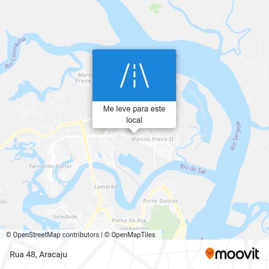 Rua 48 mapa