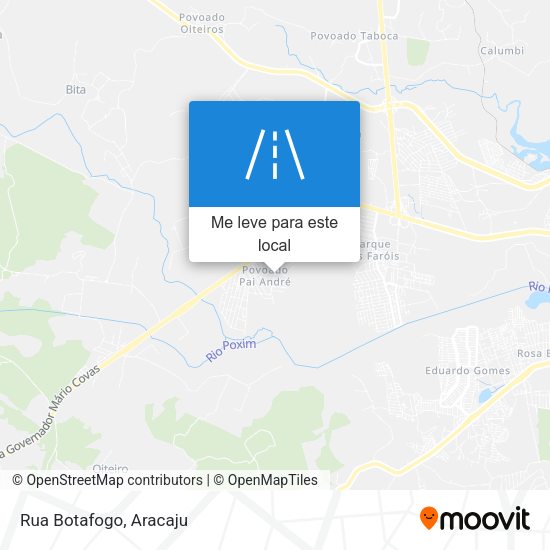 Rua Botafogo mapa