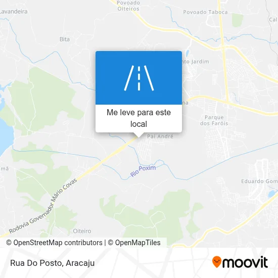 Rua Do Posto mapa