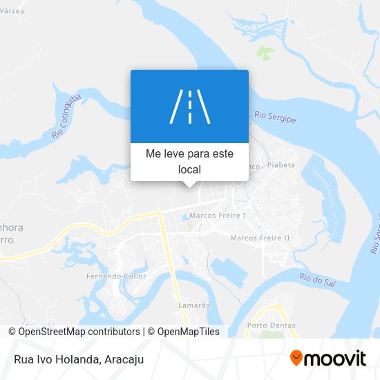 Rua Ivo Holanda mapa