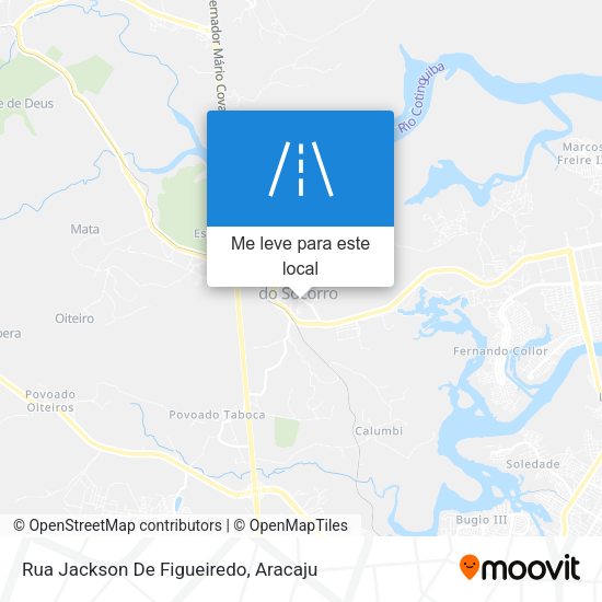 Rua Jackson De Figueiredo mapa