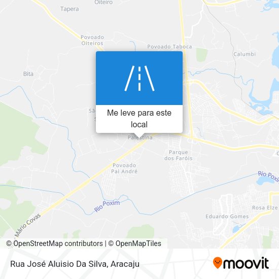 Rua José Aluisio Da Silva mapa