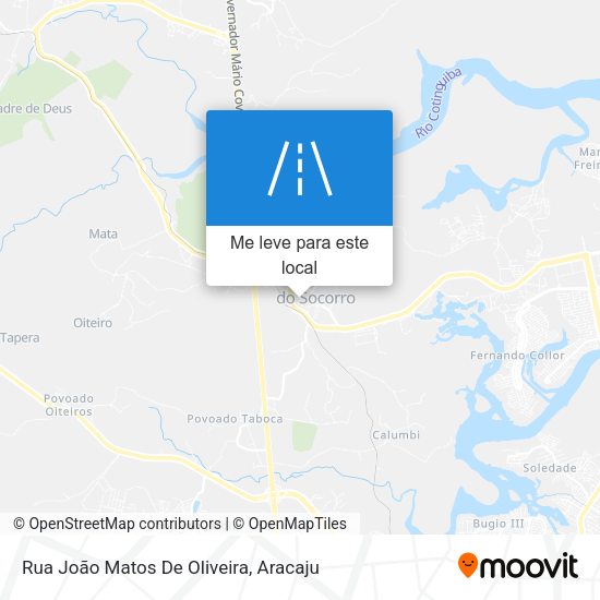 Rua João Matos De Oliveira mapa