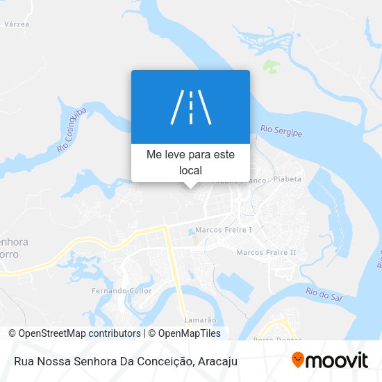 Rua Nossa Senhora Da Conceição mapa