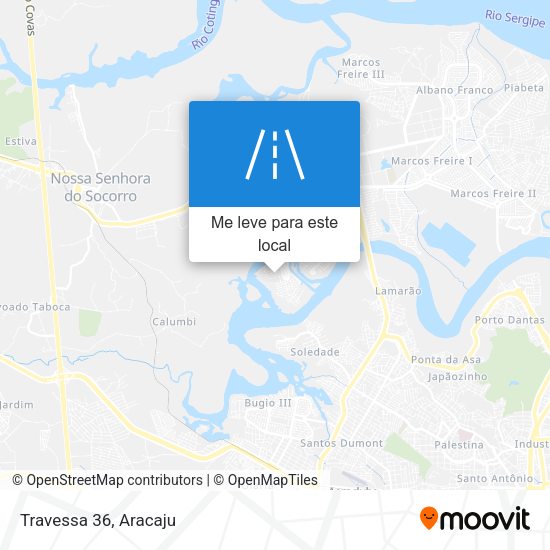 Travessa 36 mapa
