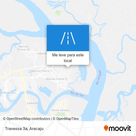 Travessa 3a mapa