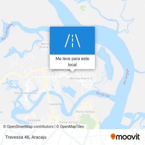 Travessa 46 mapa