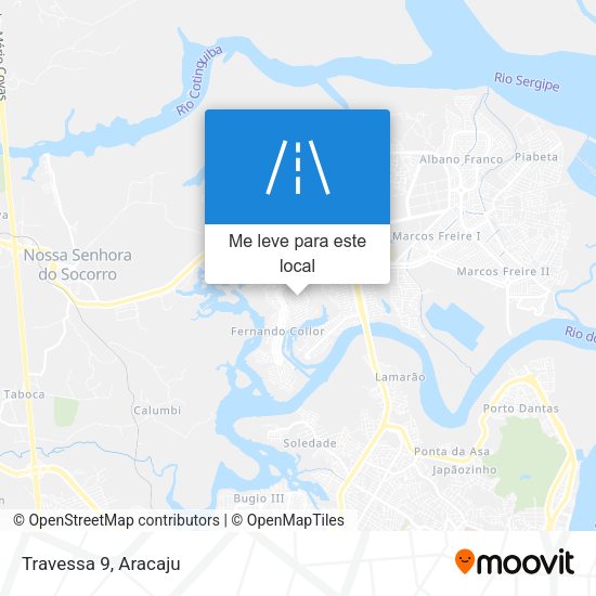 Travessa 9 mapa