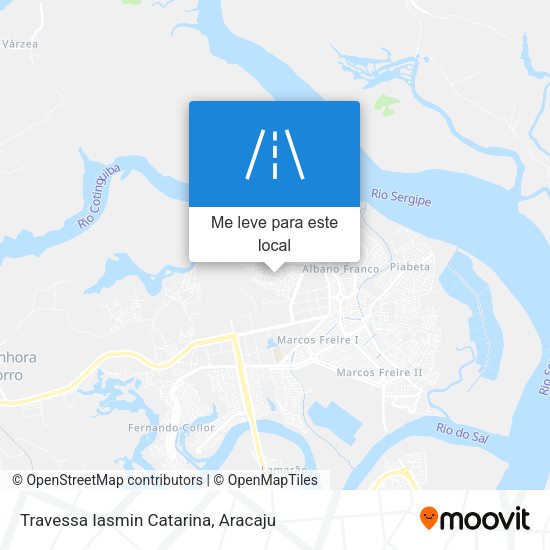Travessa Iasmin Catarina mapa