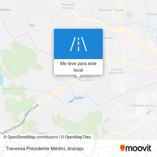 Travessa Presidente Médici mapa