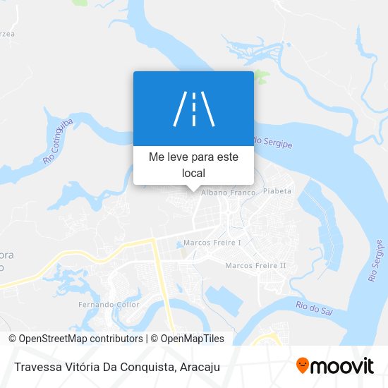 Travessa Vitória Da Conquista mapa