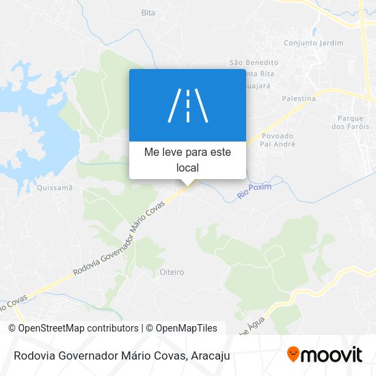 Rodovia Governador Mário Covas mapa