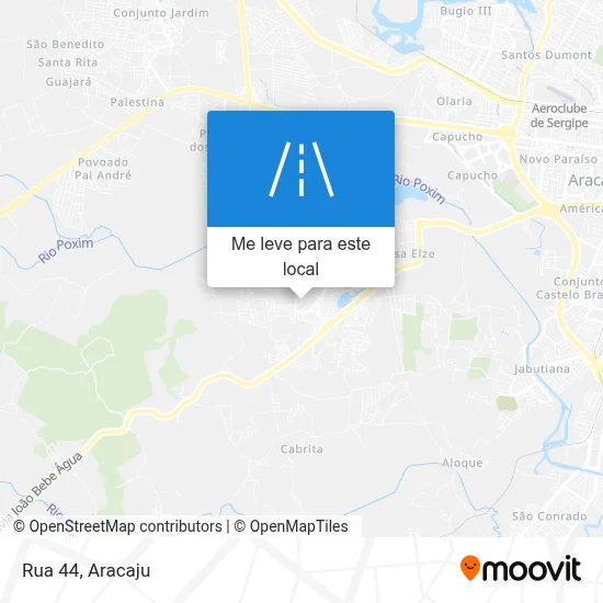 Rua 44 mapa