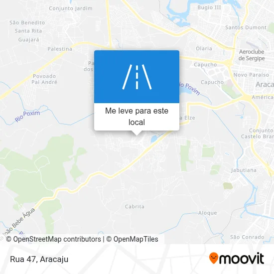 Rua 47 mapa