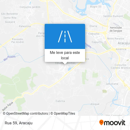 Rua 59 mapa