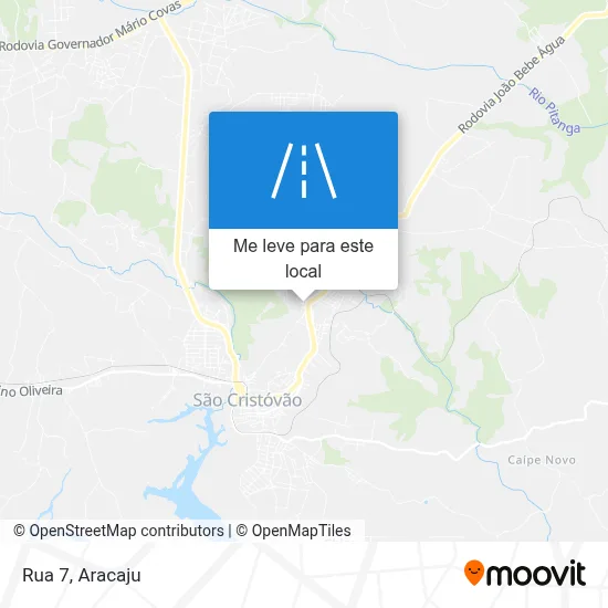 Rua 7 mapa