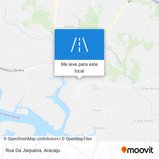 Rua Da Jaqueira mapa