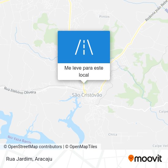 Rua Jardim mapa